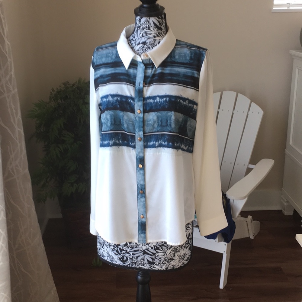 Long sleeves blouse